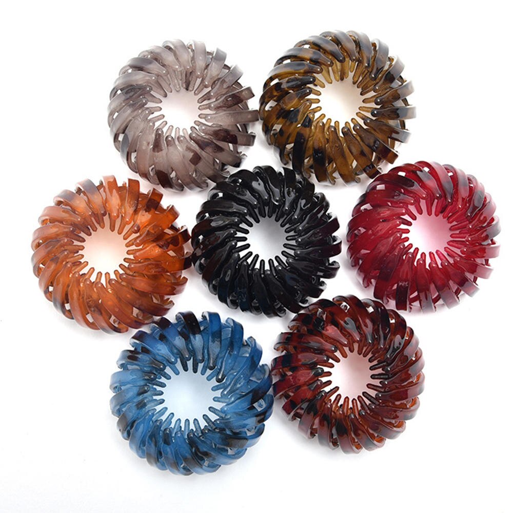 Paardenstaart Fluwelen Vogelnest Uitbreiden Haarspelden Haar Claws Voor Vrouwen Paardenstaart Hoofddeksels Paardestaart Gesp Haar Clip Accessoires