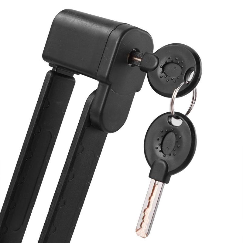 Stainless Steel Universal Anti-theft Anti-Cutting Folding Bicycle Lock Security Cable Anti-Theft Riding Bike Lock
