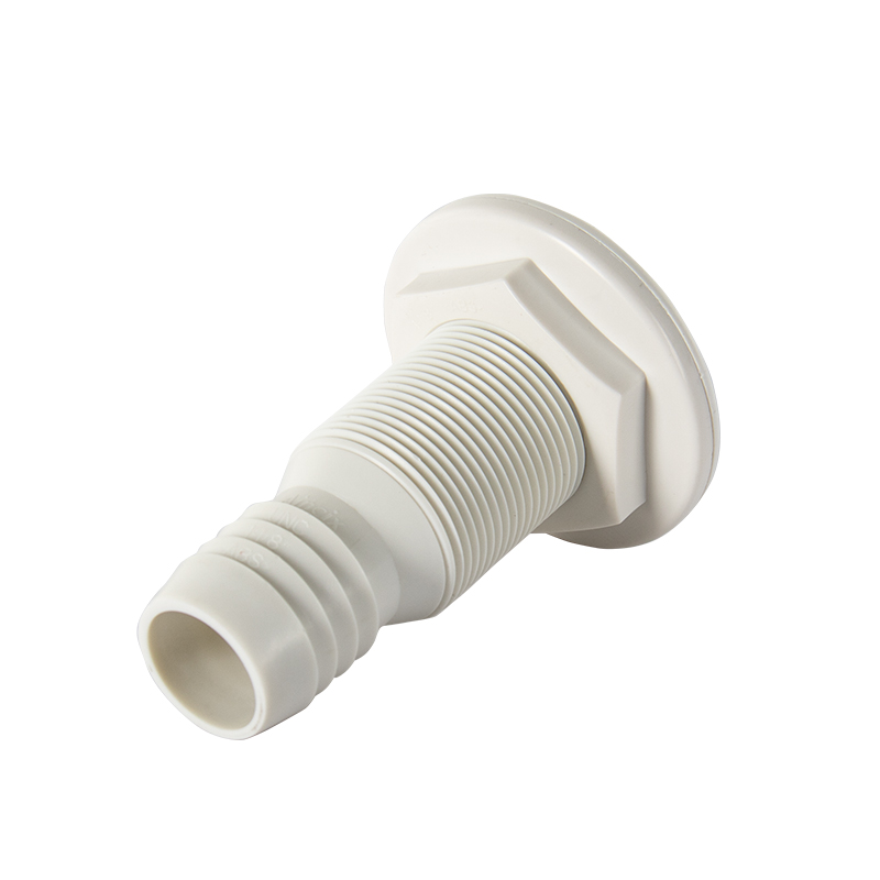 Marine Drainage Outlet Yacht Bilge Drainage Outlet Marine Sewage Outlet Hull Right Angle Black/White Outlet