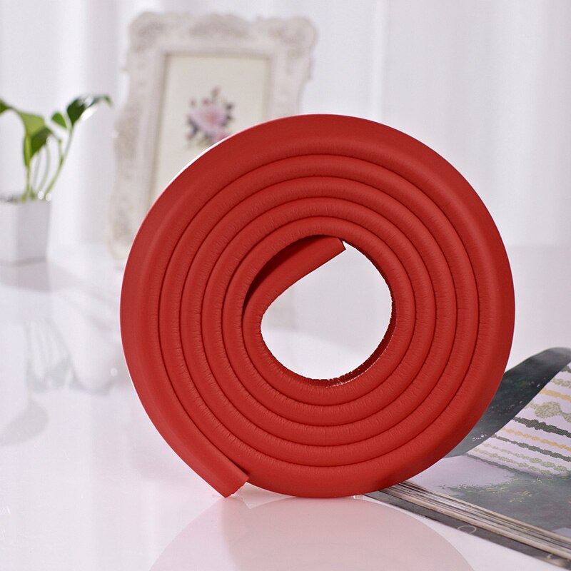 2M Children Protection Child Protection Corner Protector Baby Safety Guards Edge &amp; Corner Guards Solid Angle Form Single: Red