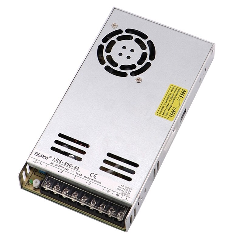 BERM,Switching Power Supply 350W 24V AC-DC 220V to 24V LED Power Supply LRS-350-24 Power Supply: Default Title
