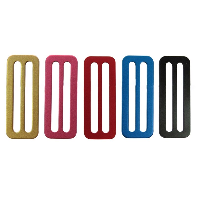 Durable Aluminum Scuba Diving Jacket Vest Side Buckle Weight Belt Slide Keeper