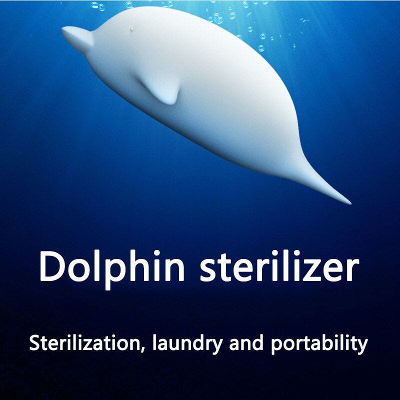 Dolphin Sonic Mini Lazy Washing Machine Dormitory Laundry Travel Portable Easy To Clean 5V Washing Machine Mini