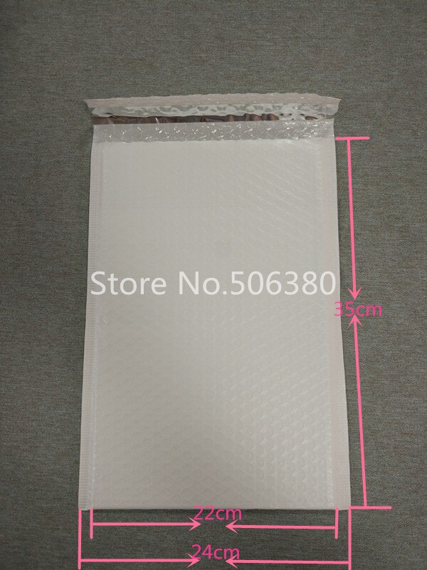 [30Pcs] 250*340Mm Bruikbare Ruimte Poly Bubble Mailer Enveloppen Padded Mailing Bag Self Afdichting Roze &amp; Wit &amp; Zwart