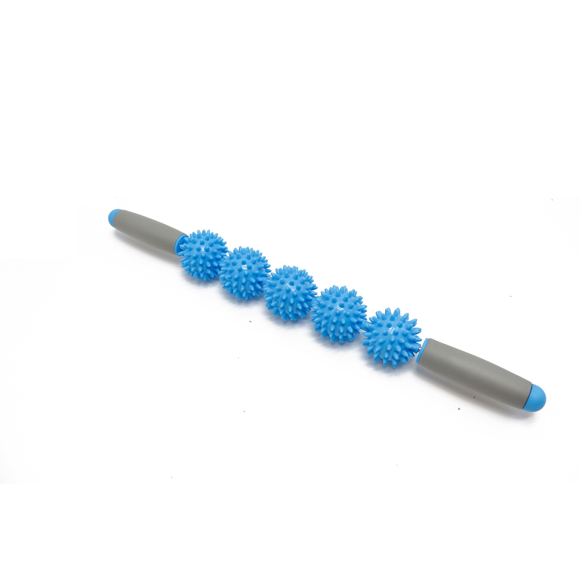 Muscle Roller Massage Stick Yoga Crossfit Fitness Muscle Trigger Point Yoga roller Leg Body Arm Back shoulder Muscle roller: Sky Blue