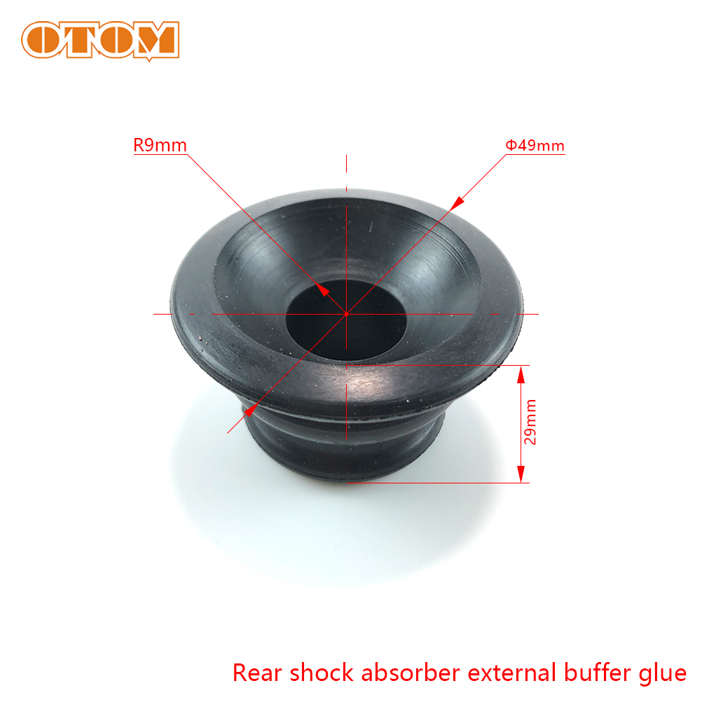OTOM ammortizzatore moto ammortizzatore asta interna assemblaggio valvola piastra tampone esterno colla mandrino paraolio sede per FASTACE KAYO: Radura