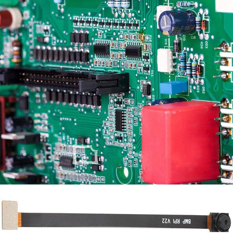 Home Camera Module,1080P HD Camera Module 8 Megapixel 77.6 Field View Camera Module Fit for Raspberry Pi 2/3/B+