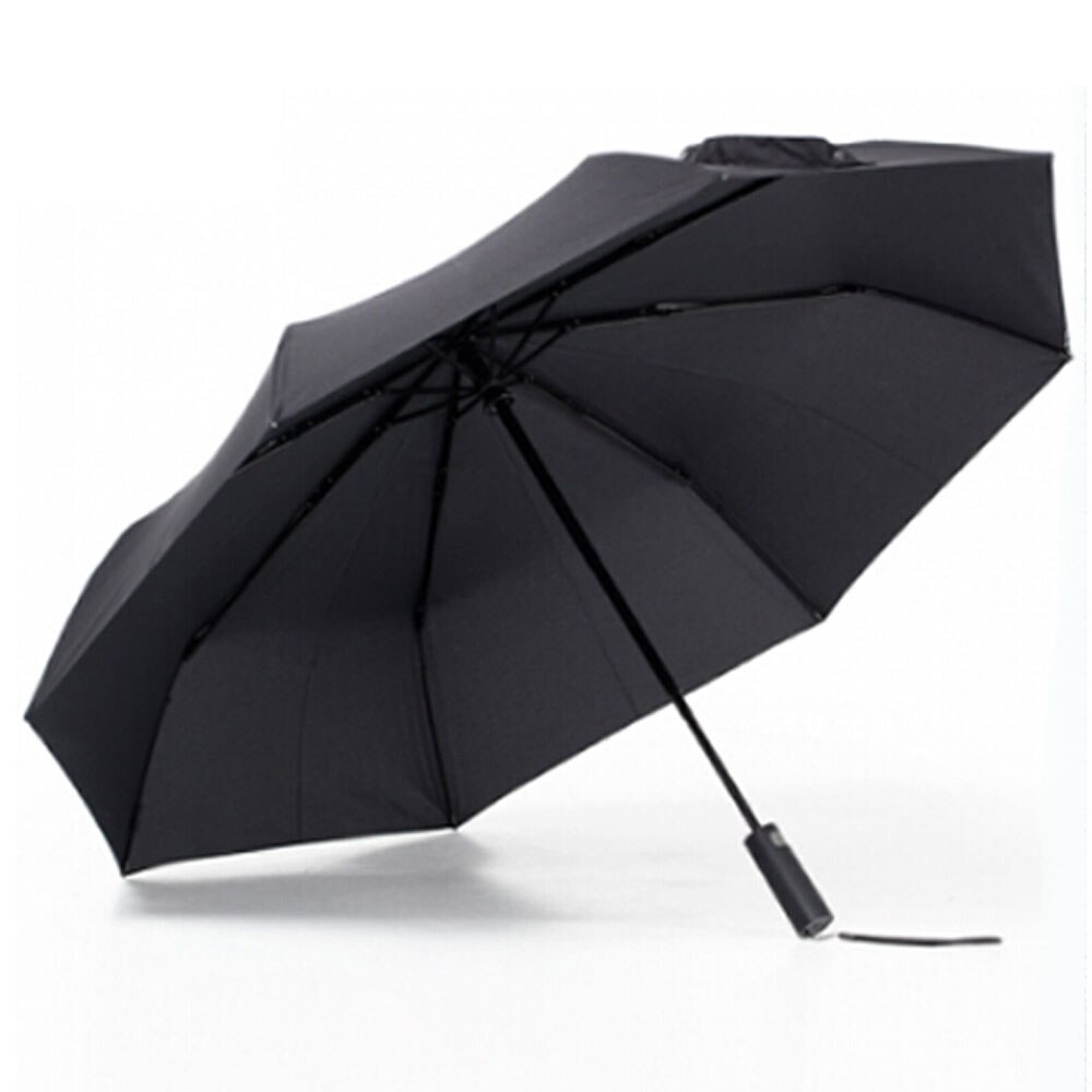 Xiaomi Automatic black folding umbrella windproof waterproof UV umbrella men and women shade in summer and winter: Default Title