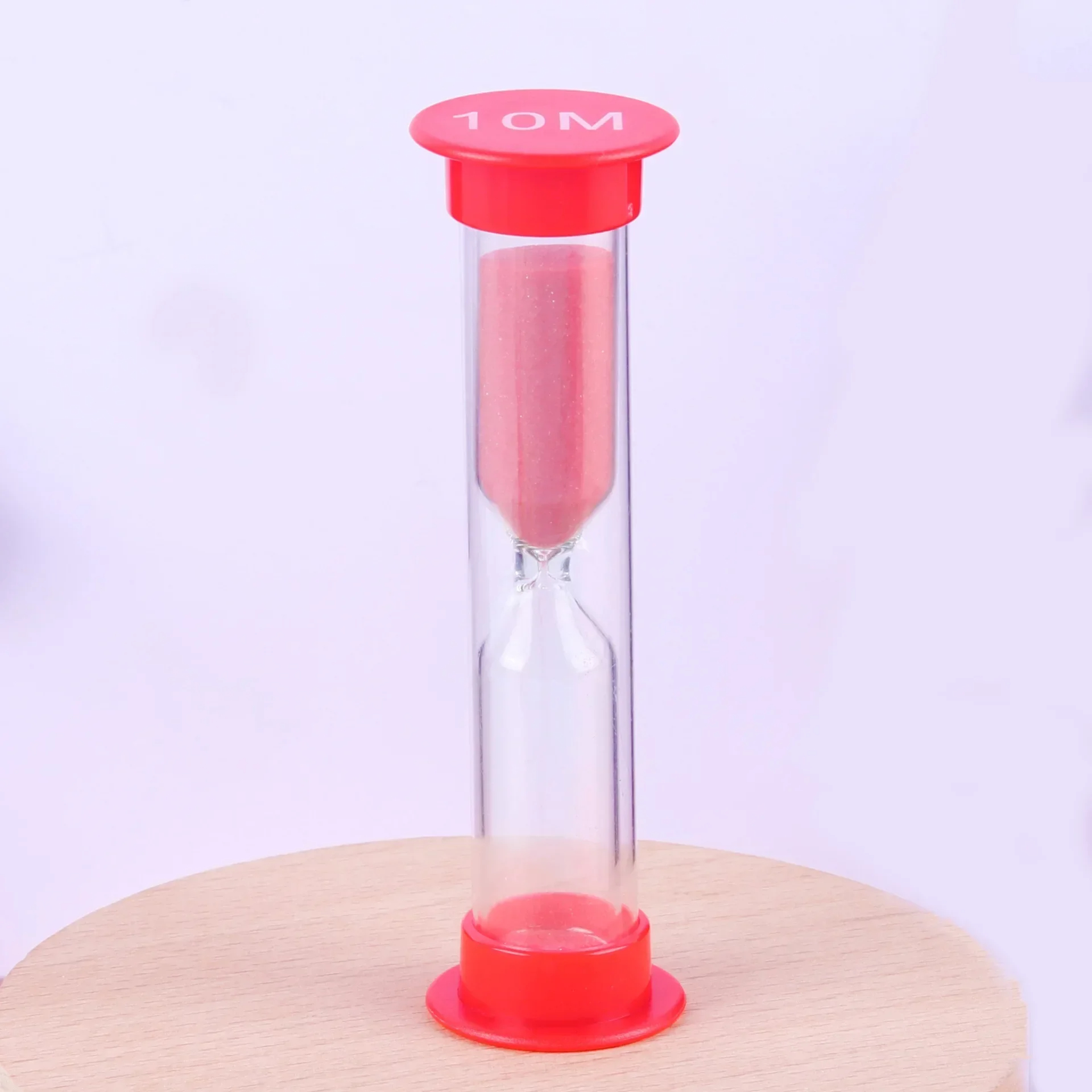 Sandzähler 30 Sekunden/1 Minute/2 Minuten/3 Minuten/5 Minuten/10 Minuten Kunststoff-Sanduhr Kleine Uhr Sanduhr Uhren: Blau