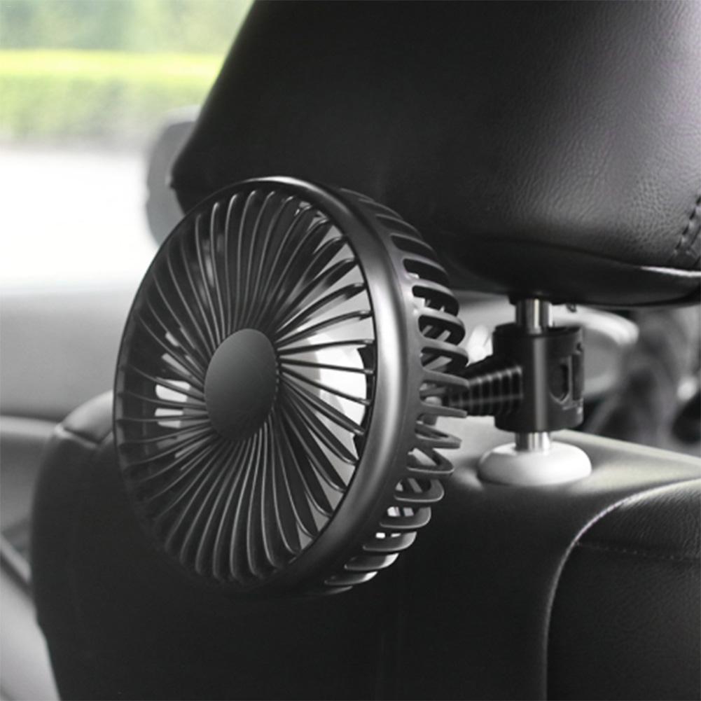 12v 360 graders justerbar bil auto luftkøling usb elektrisk blæser lavstøj bil auto køler luft ventilator bil ventilator tilbehør