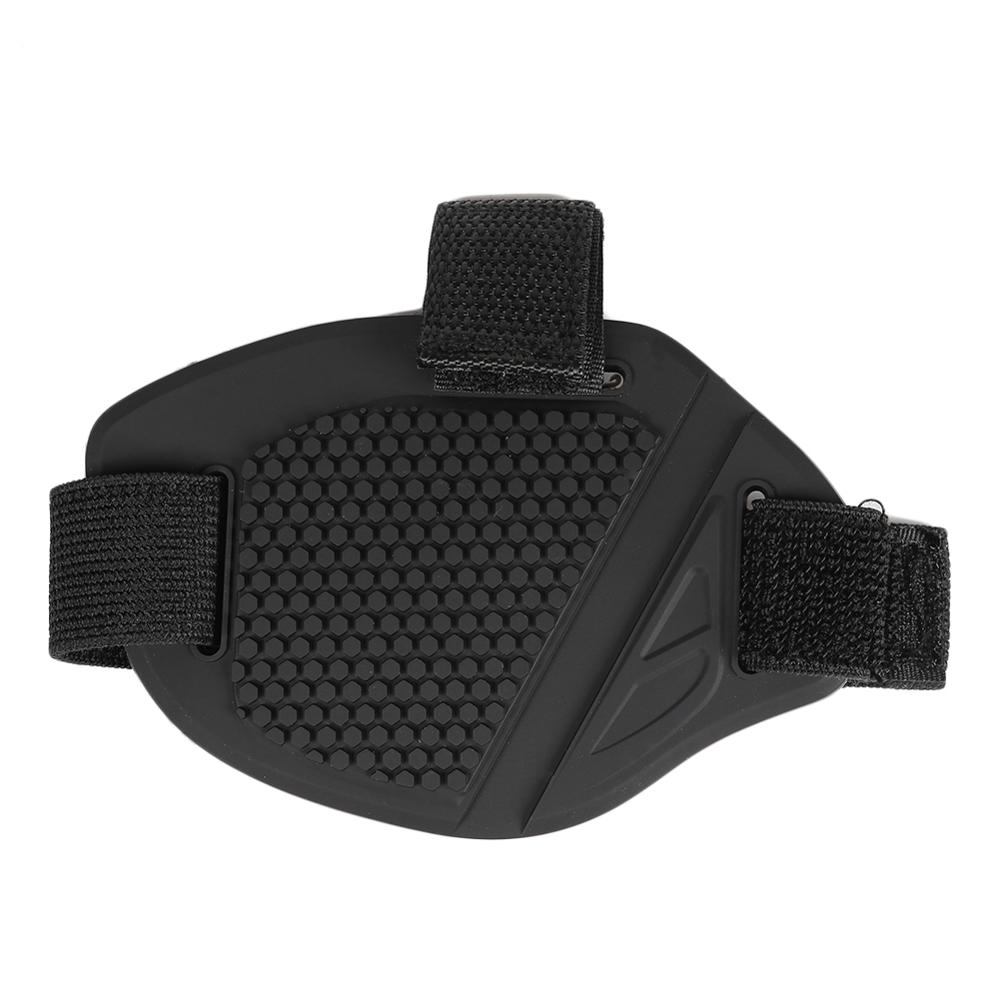Capa protetora para botas de motocicleta, preta, equipamento de proteção para sapatos, meia, proteção para botas