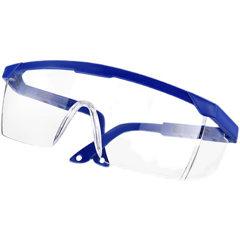 1/2/4Pcs Motorrad Anti-Splash Schutz Wind Staub Proof Brille Augenschutz Labor Brille Arbeit Schutz brille Radfahren Glasse: Blau