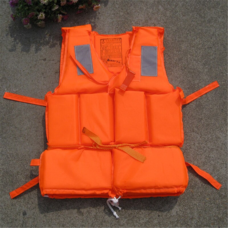 Dubbelzijdig camouflage doek Verdikte Oxford doek oceaan drifting camouflage reddingsvest drijven vest Gezaghebbende testen: Oranje