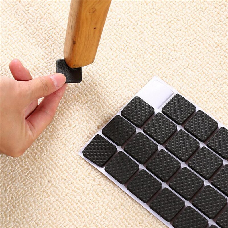 selbst Klebstoff Möbel Bein Füße Teppich Filz Pads Anti Unterhose matt Stoßstange Dämpfer Für Stuhl Tisch Schutz Hardware-