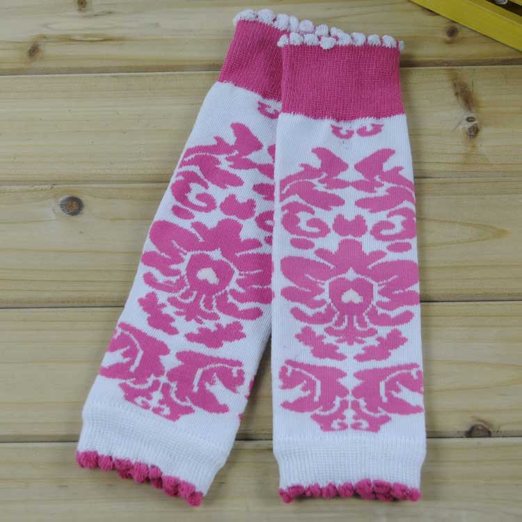 Jambières de bébé en coton, taille libre, rose, noir, Damask, pour filles et garçons, au détail: Pink