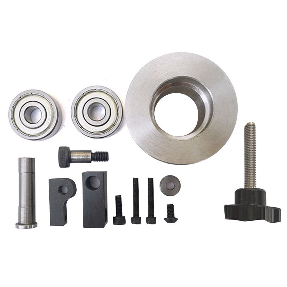 Szlifierka taśmowa Wheelφ68X50mm aluminium 6301 łożysko ze stopów koło napędowe robić szlifierka robić drewna narzędzie robić majsterkowania niski poziom hałasu