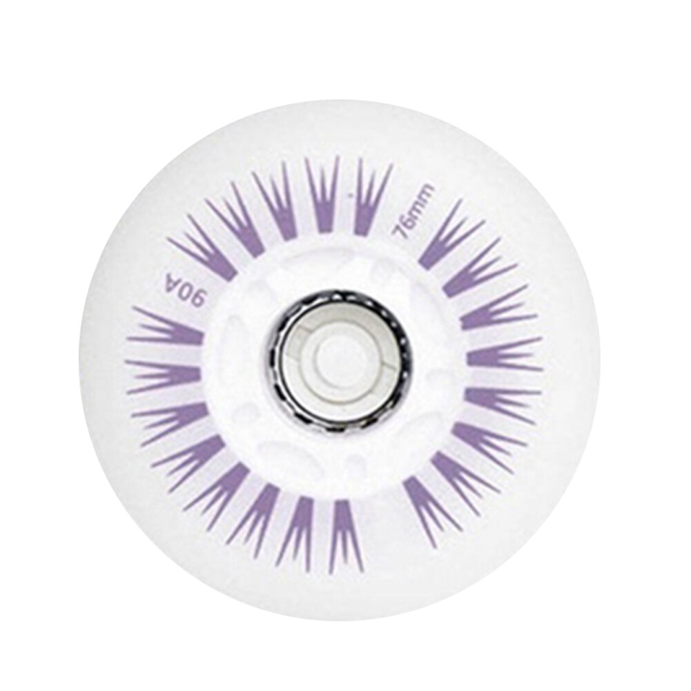 1pc LED Flash Wheel 8 76mm In-line Speed Skating Wheels for Kids Roller Wheels LED Light Flashing Skating Sliding Roller Wheels: Multicolor