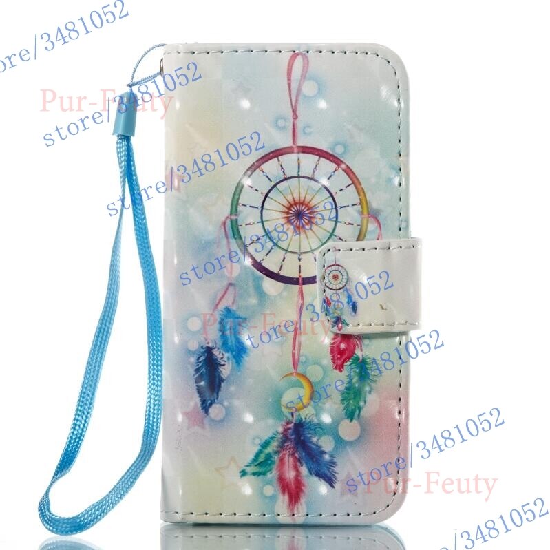 Flip Wallet Case for Huawei Honor 6C DIG L21HN Cover Butterfly Tower Case for Honor C6 DIG-L21 PU Leather Protective Phone Cover: 4