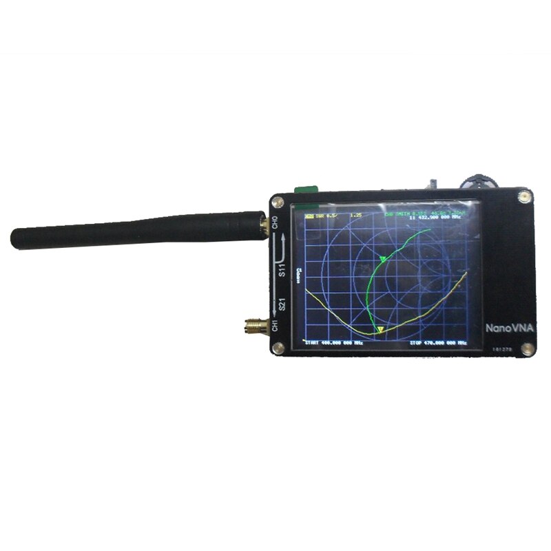 Nanovna Vector Network Analyzer Digital Touching Screen MF HF VHF UHF 50KHz-900MHz Antenna Analyzer Chargeable