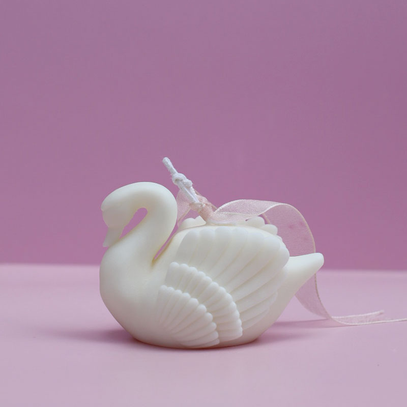 Haowul Robe De Mariée Moule De Bougie 3D Gypsum Moule Résine