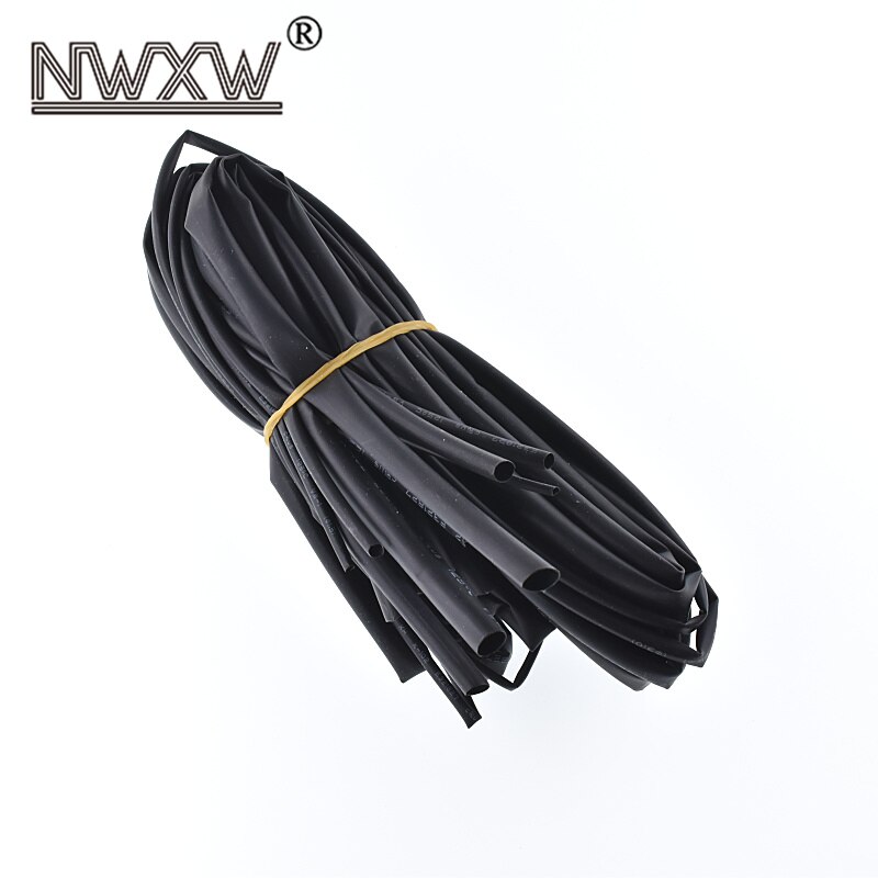 4/5/6/10 kinds/a lot heat shrinkable tube insulation sleeve data line electric cable protection heat shrinkable soft sheath