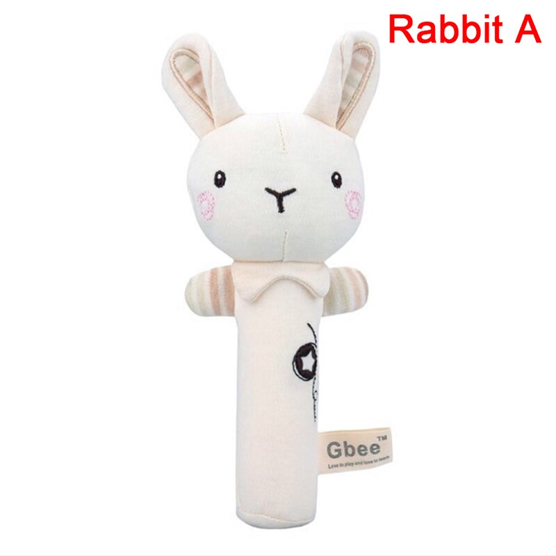 1Pc Baby Rasseln Weiche Karikatur Nette Plüsch Ebene Rasseln Spielzeug Art Pädagogisches Handbells Weiche Kleinkind Baby Komfort Spielzeug: A1