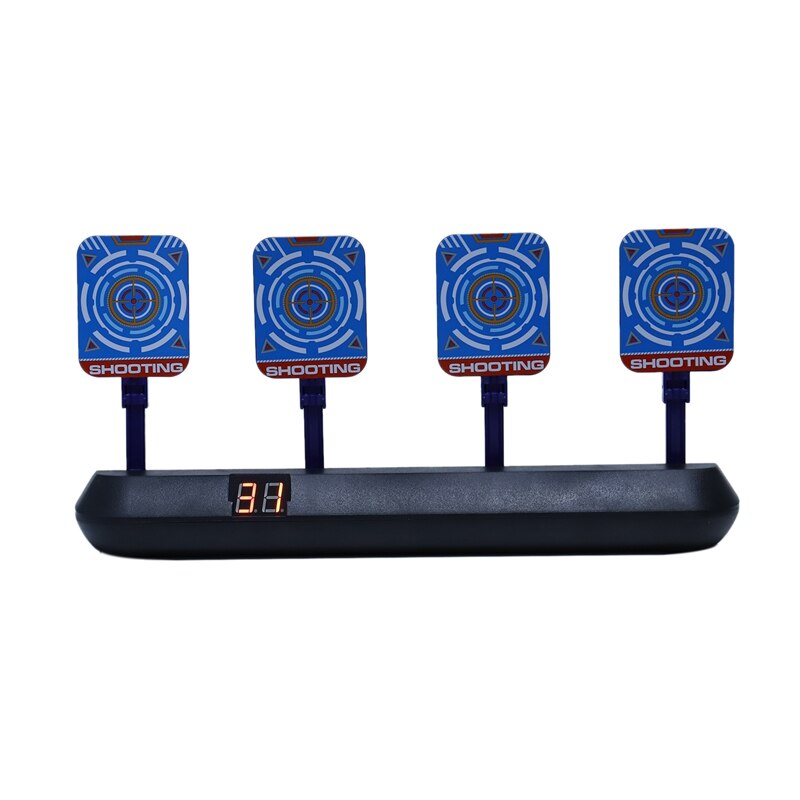 Cible de marquage électronique, réinitialisation automatique, pour jouets Nerf, cible de marquage numérique électrique, jouets parfaits, pour enfants et adolescents