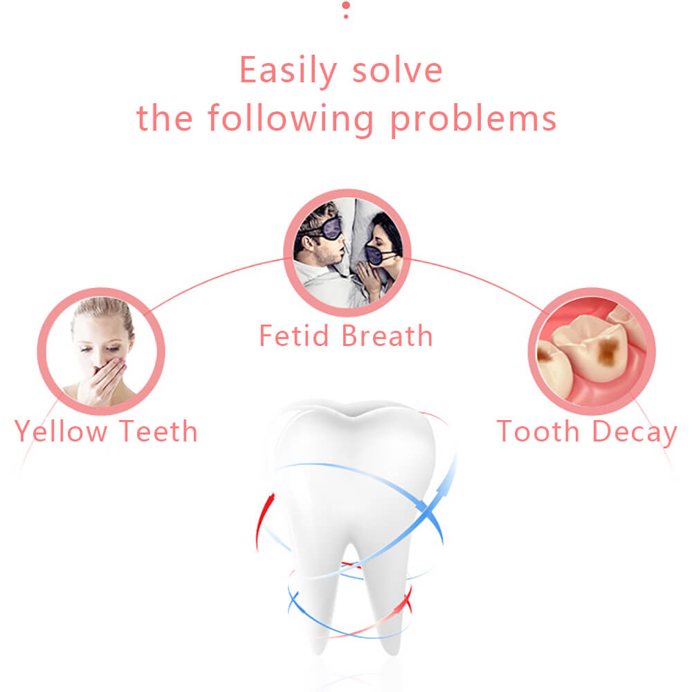 Eltandborste uppladdningsbar dental scaler tandblekningsrengöringslåda bärbar hem ultraljudsborttagare fläckar tandläkare borste