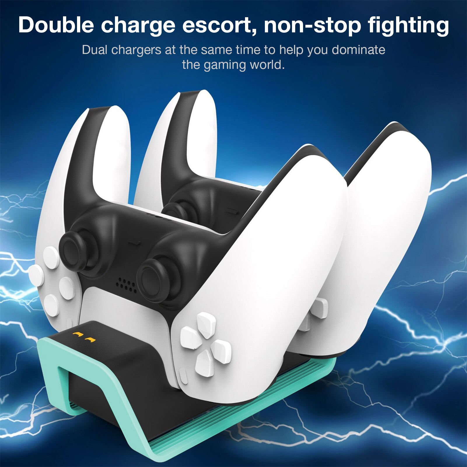 Draadloze Game Controller Lader Snel Opladen Docking Station Voor PlayStation5 PS5 Dubbele Usb Dual Stand Met Led Indicator