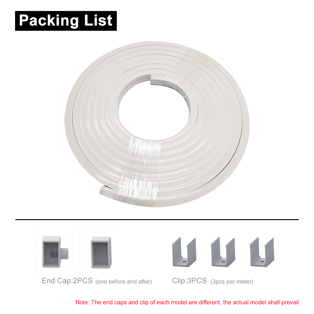 Tube de lampe néon souple LED, gel de pton flexible, bande lumineuse adressable, étanche IP67, WS2812B, WS2811, SK6812