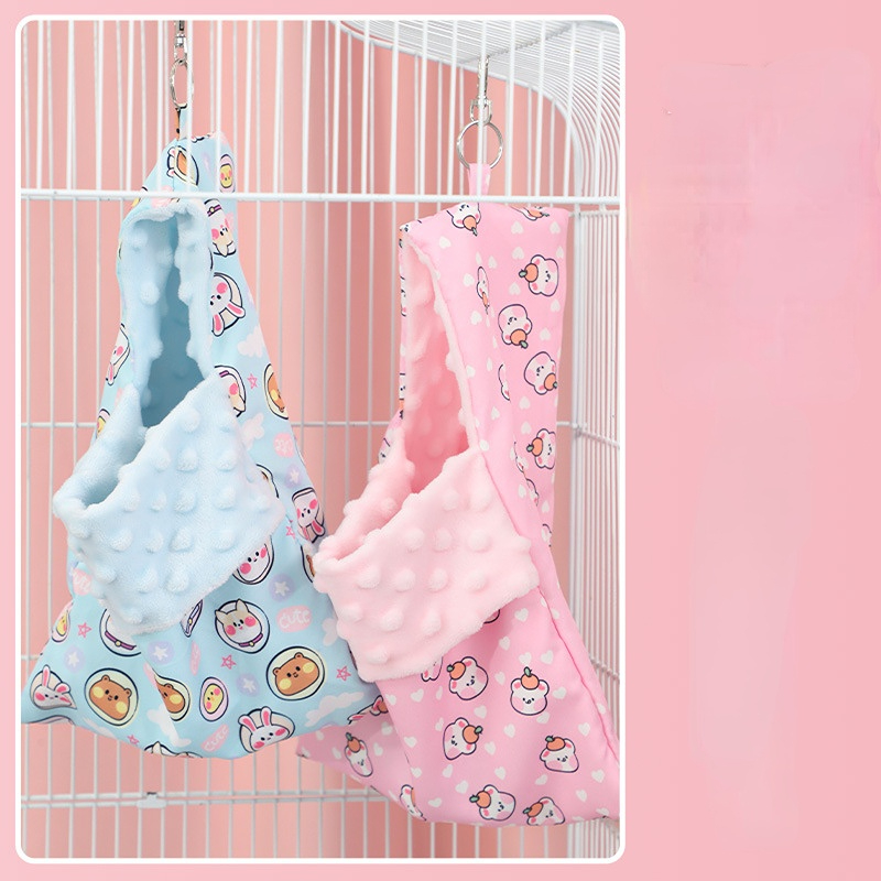 Zucker Segelflugzeug Hängen Hängematte Schaukel Tasche Kleine Haustier Hamster Schlafen Bett Beutel Warme Nest Eichhörnchen Meerschweinchen Bett Haustier Zubehör