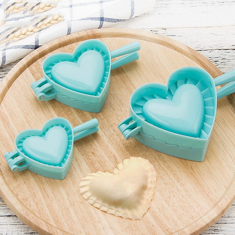 Portable Kitchen Dumplings Mold Heart Butterfly Flower Model Maker Tool DIY Dough Press Dumpling Pie Ravioli Baking Accessory