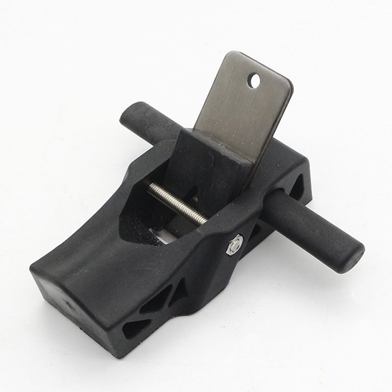1 pièces Mini main pousser en plastique noir bois rabot main rabotage petite raboteuse bois outils de bricolage