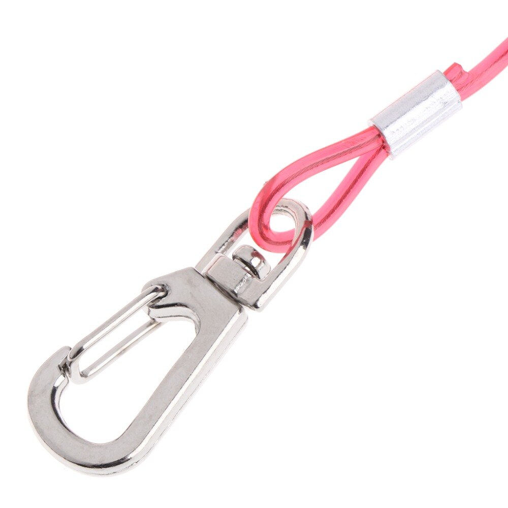 OOTDTY Parrot Rope Pet Flying Leash TPU Anti Bite Bird Outdoor Starling Training Flight