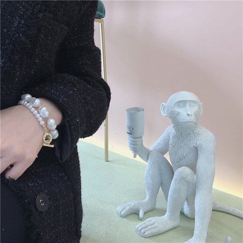AOMU français rétro Simple irrégulier Baroque perle Bracelet tempérament Bracelet pour les femmes fête bijoux accessoires