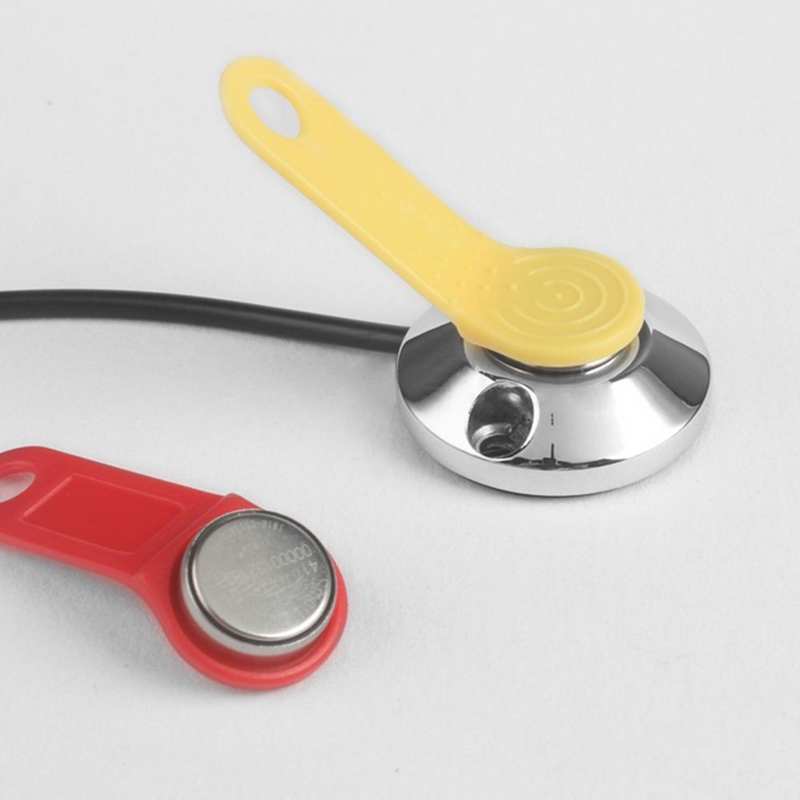 card reader 4 Wires Card iButton Probe Dallas Reader W/ LED Indicator Light duplicator key