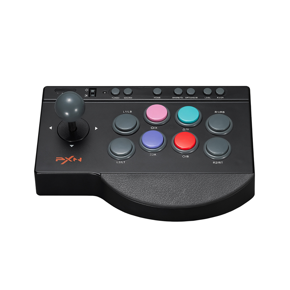PXN 0082 Joystick de juego con cable consola Arcade controlador de Street Fighter Joystick de juego para USB PS3/PS4/Switch/PC/Android TV/XBOX: Default Title