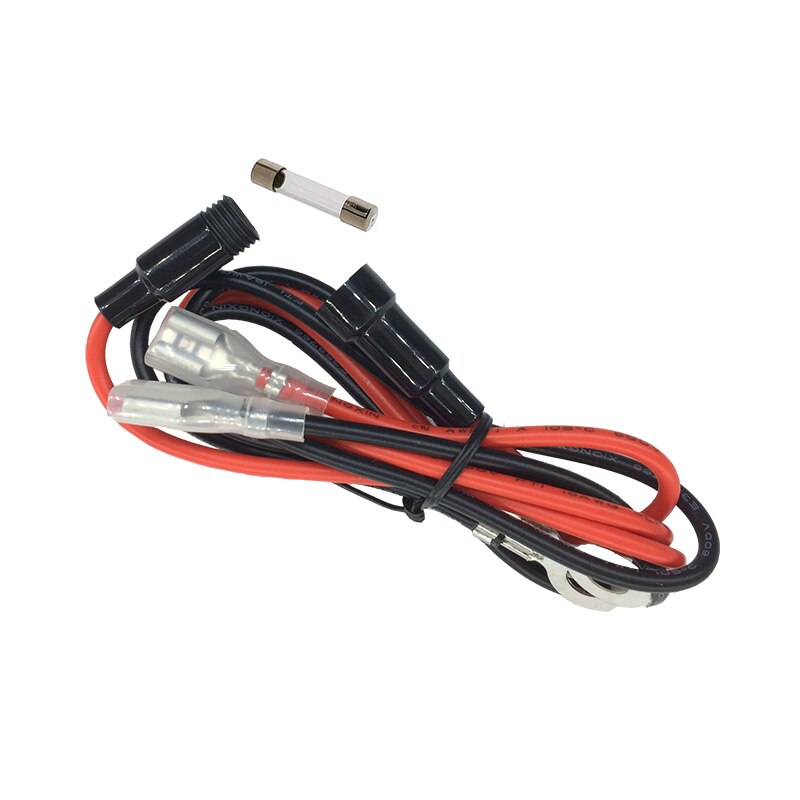 With 10A Fuse Holder 60cm Wire for Car USB Adapter Motorcycle Cigarette Lighter Fuse Tube Fuse Casing Power Wire Connector Cable