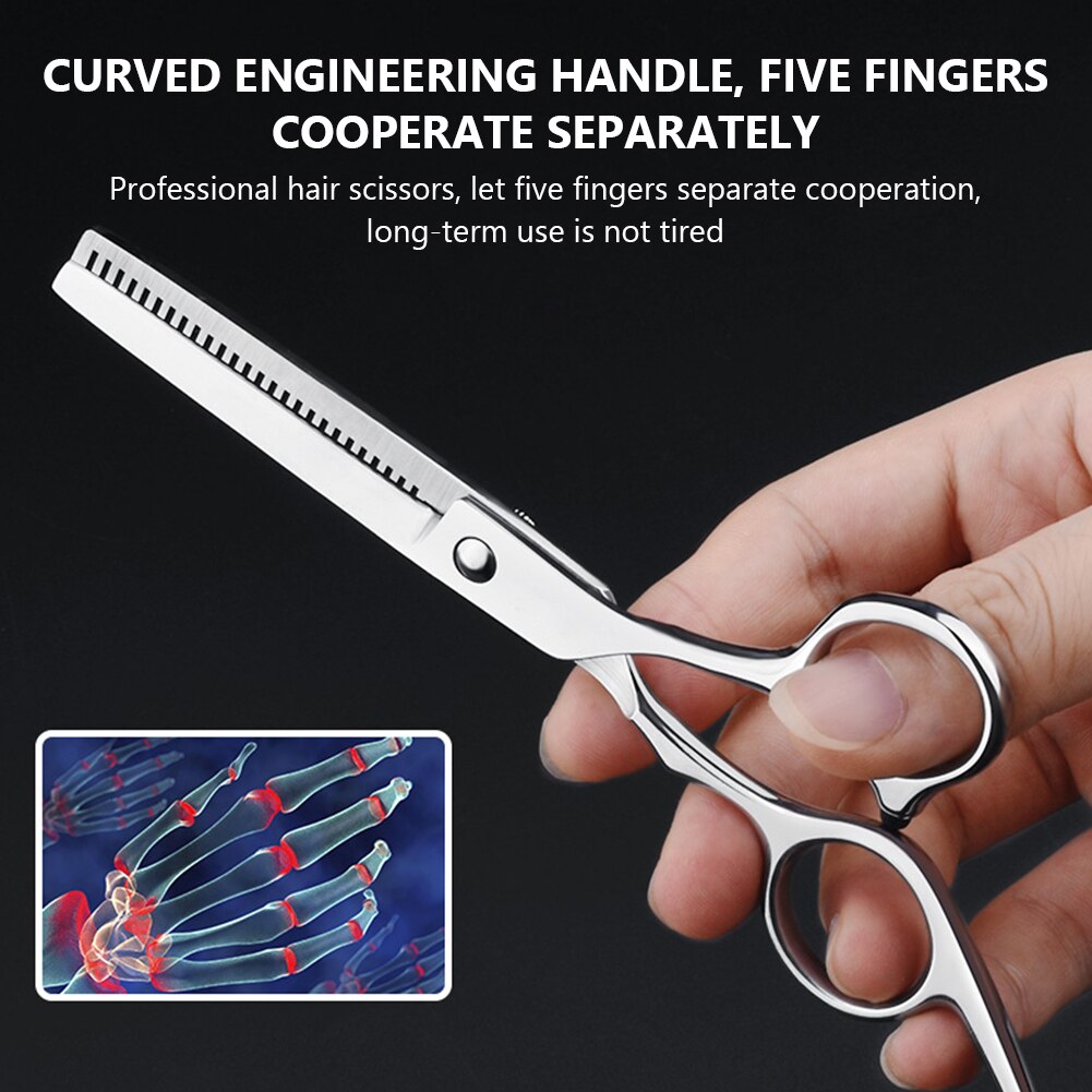 6 Inch Stainless Barber Shears Cutting Shears Thinning Scissors Salon Hairdressing Scissors Hair Scissors Electric Hair Clipper