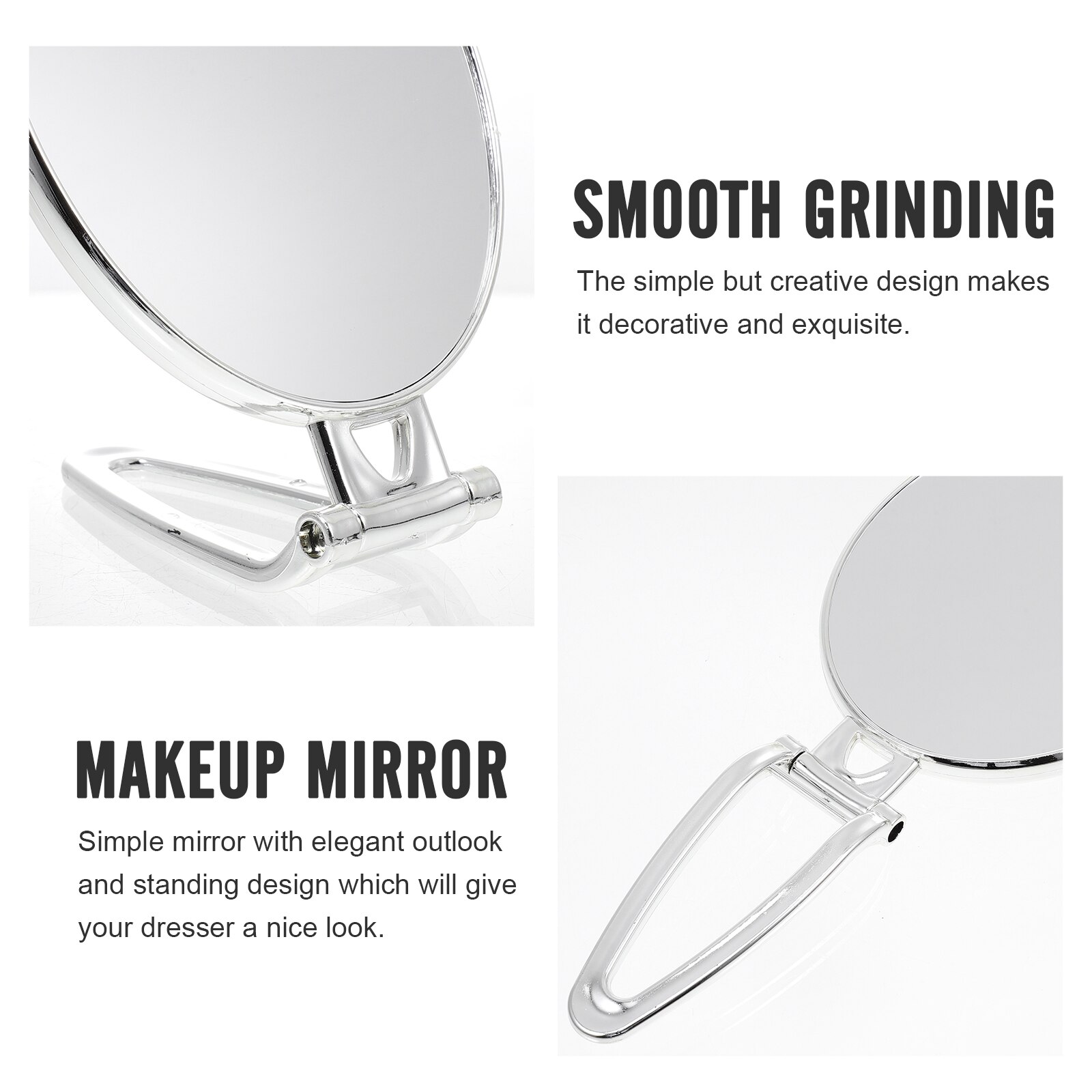 Desktop Double-sided Makeup Mirror Small Cosmetics Mirror Dressing Table Mirror