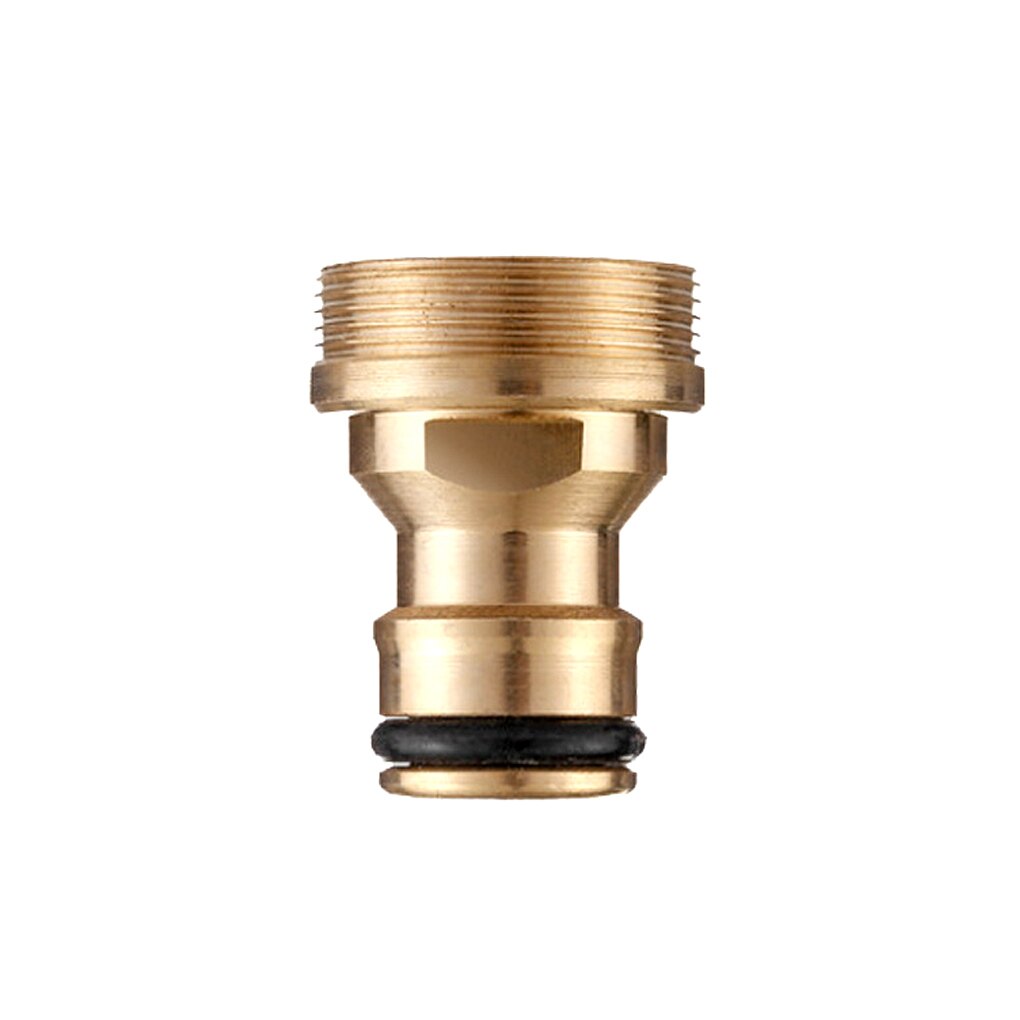 Water Tap Connector Copper Alloy Pipe Adapter Household Tap Hose Connector for Kitchen Garden