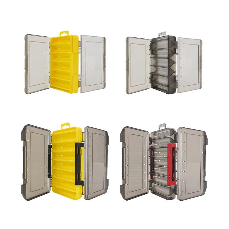 Durable Storage Box Portable Beautiful Double-Sided Fishing Tackle Box Fish Hook Storage Box Fishing Accessories Box