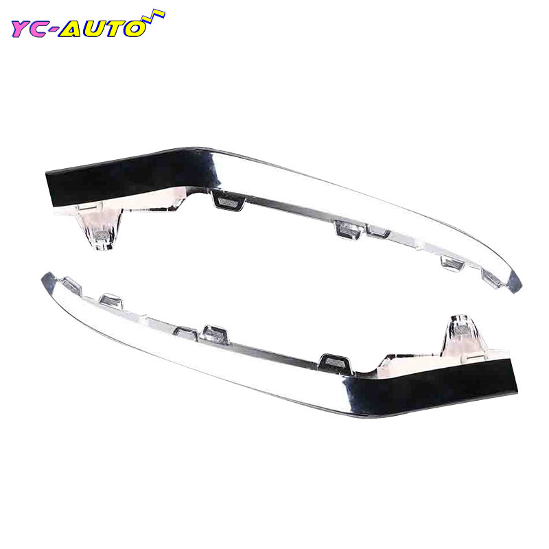 Car Front Left Right Bumper Lower Lip Trim Chrome Trim Molding For Mercedes Benz W212 E-Class E350 A2128852774 A2128852774