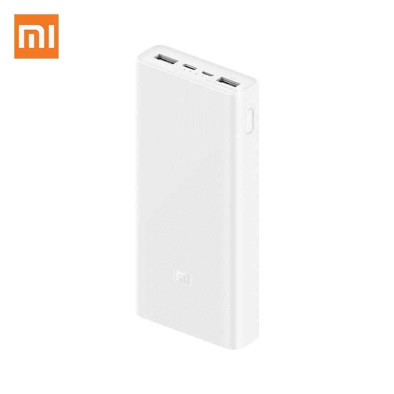 Xiaomi powerbank 20000 mah 3 plm 18zm 18w 2- -vejs hurtigopladning usb c bærbar mi powerbank 20000 ekstern batteri poverbank