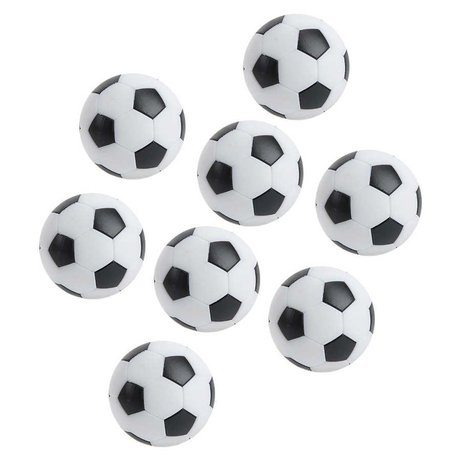 Mini pelotas de fútbol de mesa para niños, 8 unidades, 32mm, accesorio