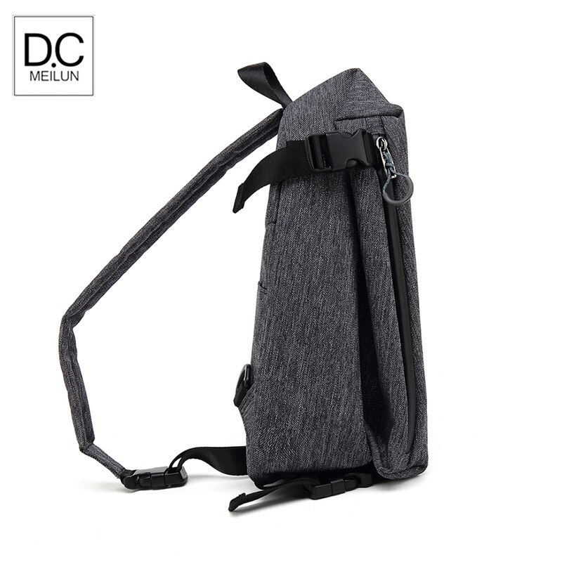 bolso bandolera antirrobo para hombre, de gran capacidad, Retro, informal, para hombre, bolso Casual, para hombre