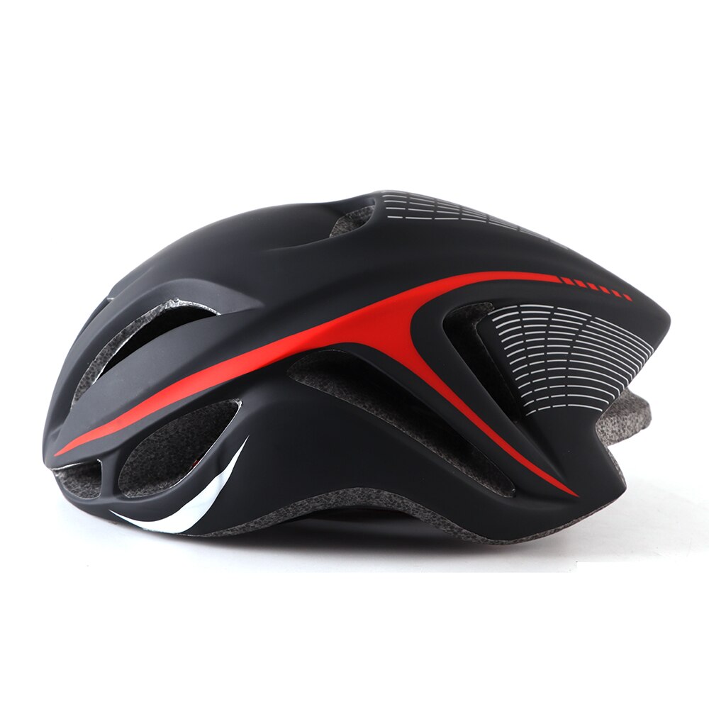 Aero Casco de Bicicleta de carretera TT Triatlón de aerodinámica ultraligero Casco de bicicleta Casco Ciclismo seguridad en Ciclismo sombrero Protector