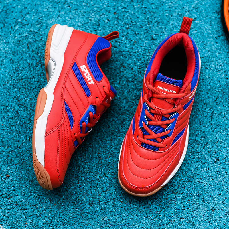 Men Badminton Sneakers Anti-Slippery Athletic Shoes Male Indoor Training Sport Tennis Sneakers Lightweight Badminton Shoes