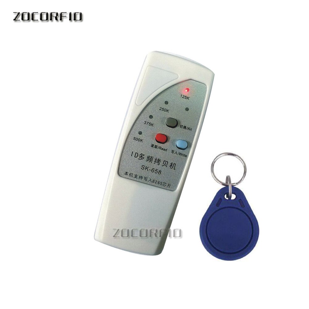 Lector de tarjetas Rfid portátil, escritor, copiadora de control de acceso/etiquetas de identificación duplicadoras RFID,