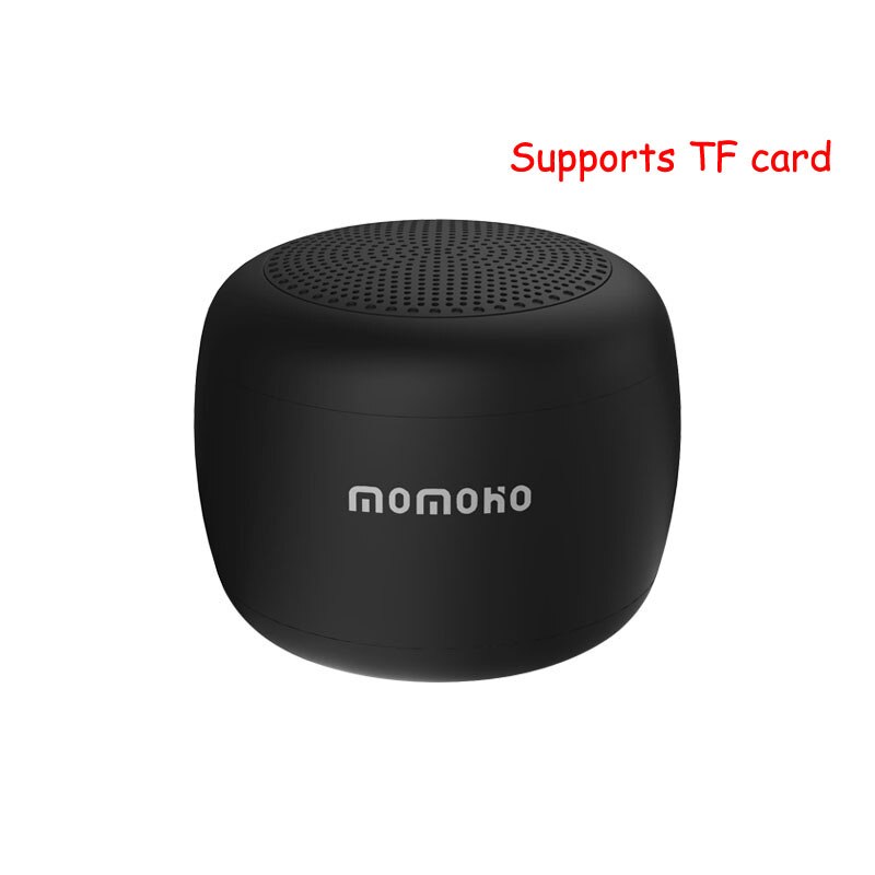 Draagbare Bluetooth Speaker Mode Mini Bluetooth Sound Box Soundbar Outdoor Draagbare Draadloze Luidsprekers Ondersteuning 32G Tf Card: black TF